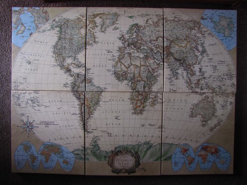 World map huge 40 - huge, 40"